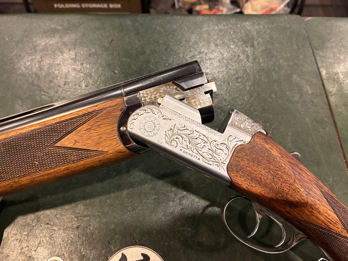 Beretta S56E 12 Gauge Over/Under Shotgun – 28" Barrels automatic ejectors