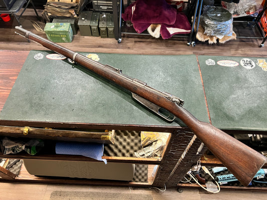 German Gewehr 1888/05 Commission Rifle – 1890 Amberg Production – Bavarian Regimental Marked – Limited Turkish Alteration – Well Preserved Example