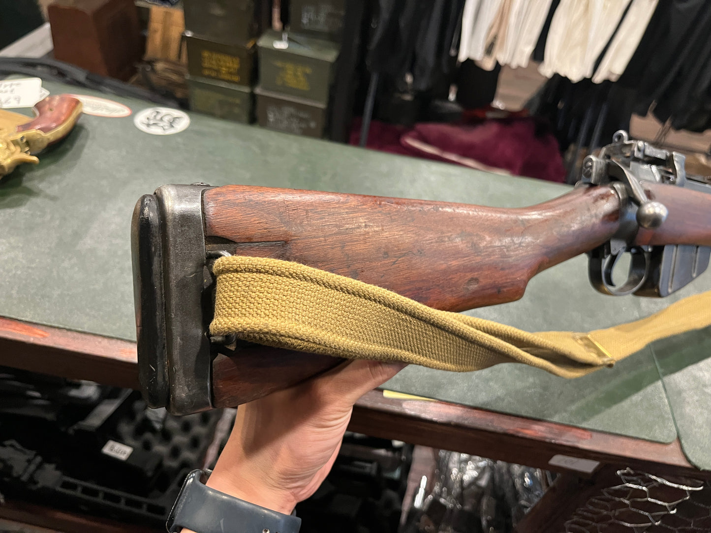 Carabine Lee-Enfield n° 5 Mk I Jungle avec sangle