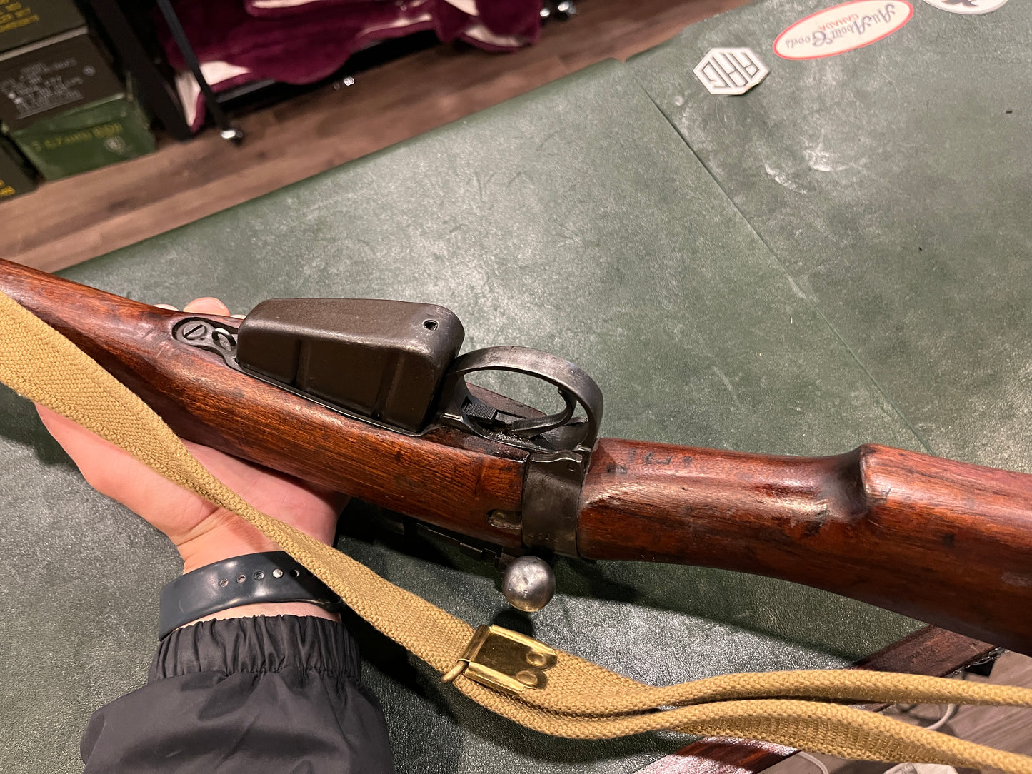 Carabine Lee-Enfield n° 5 Mk I Jungle avec sangle