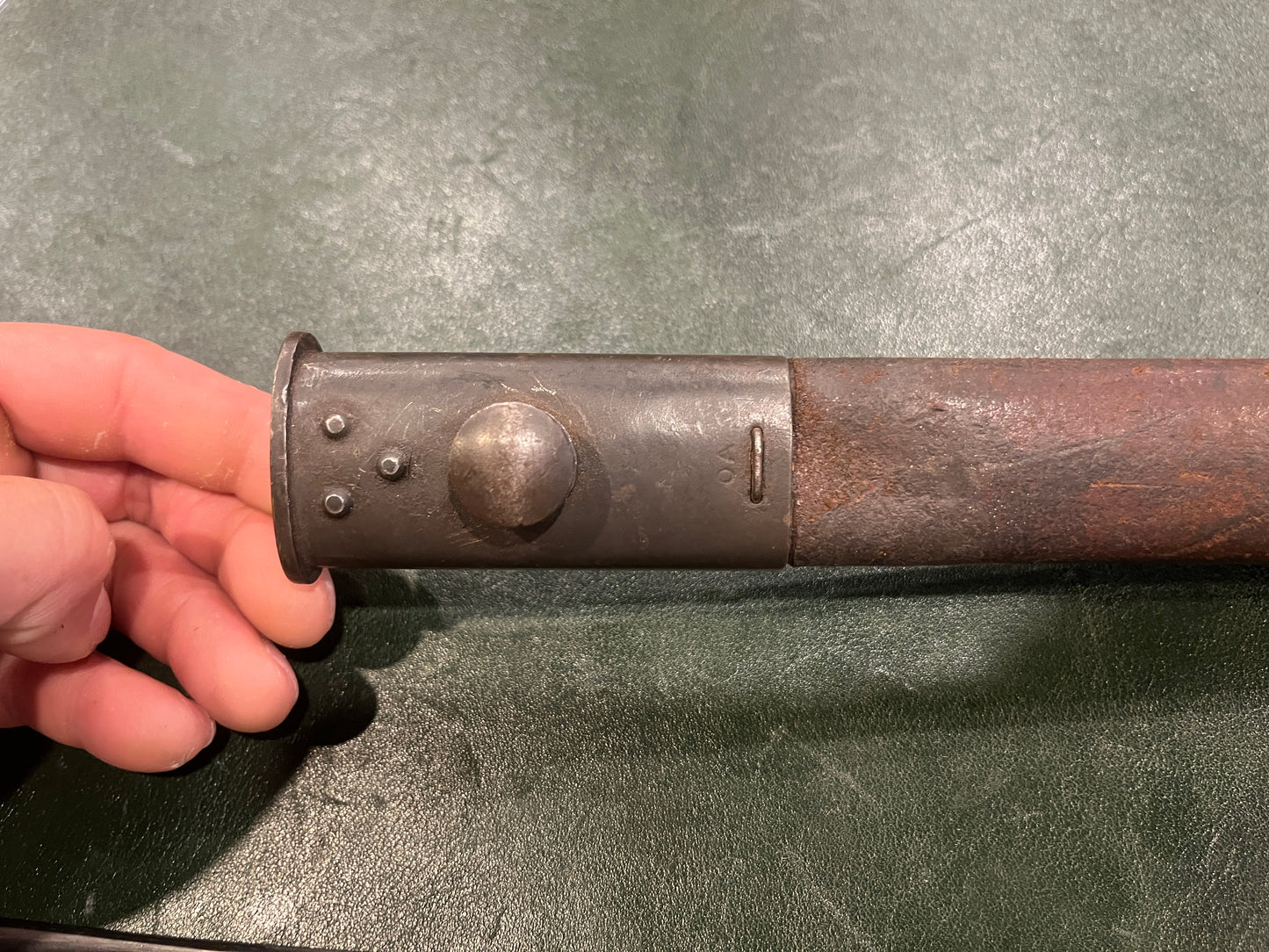 WWII Australian 1907 Pattern Bayonet | Fits .303 Caliber Lee-Enfield No.1 Mk III (SMLE) Rifles | 1943 Dated with Scabbard