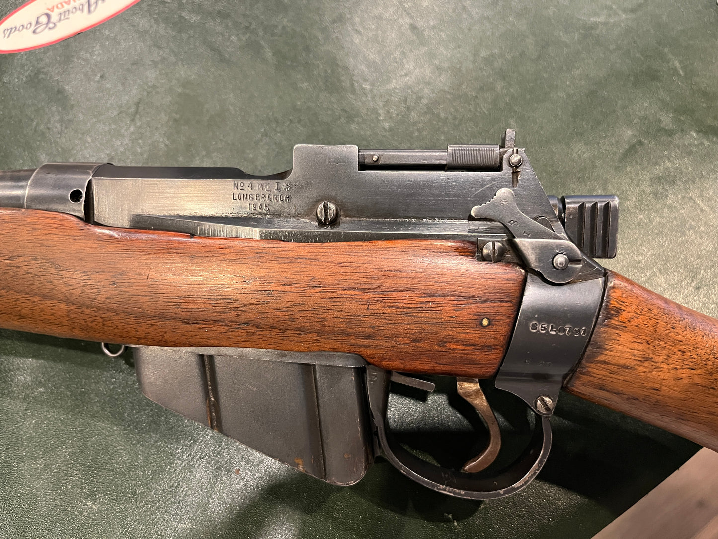 Fusil à verrou sportif Lee-Enfield Long Branch No. 4 Mk I* (.303 britannique) – 1945, culasse assortie, bon alésage