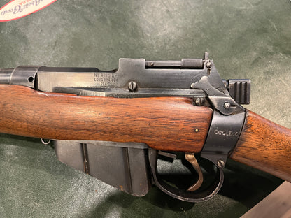 Fusil à verrou sportif Lee-Enfield Long Branch No. 4 Mk I* (.303 britannique) – 1945, culasse assortie, bon alésage