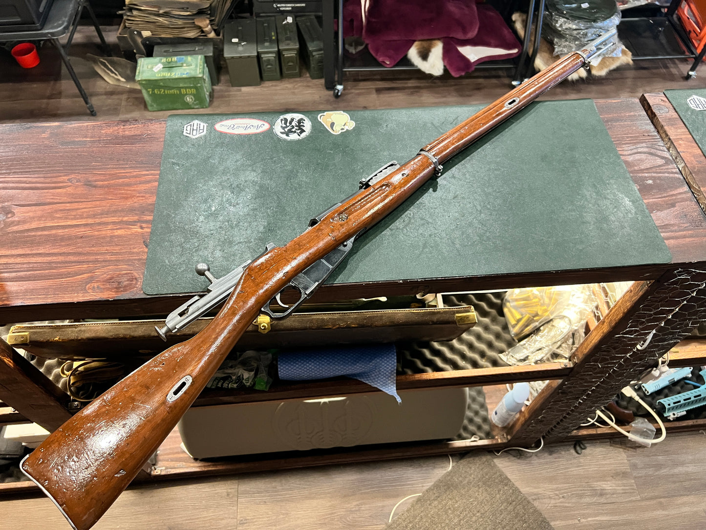 Fusil d'infanterie impérial russe Mosin-Nagant M1891 – Arsenal de Sestroretsk – 1917