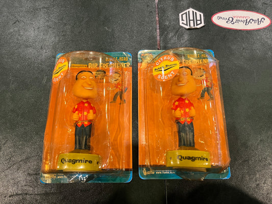 Family Guy Quagmire Bobble Breeze Bobble-Head Air Freshener – Citrus Scent – Funko (2006)