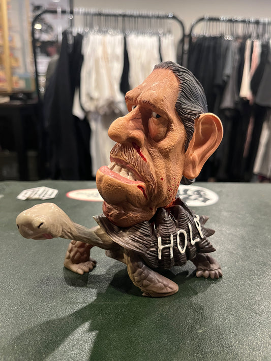 Danny Trejo “Hola Death” Parody Turtle Figure – Horror/Comedy Collectible Toy
