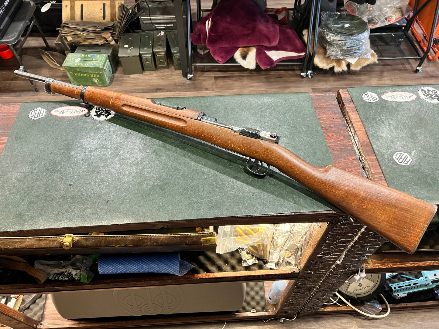 Swedish Mauser M38 Short Rifle (M96/38 Conversion) – 6.5×55 – All Matching – Drilled & Tapped Receiver – Excellent Condition