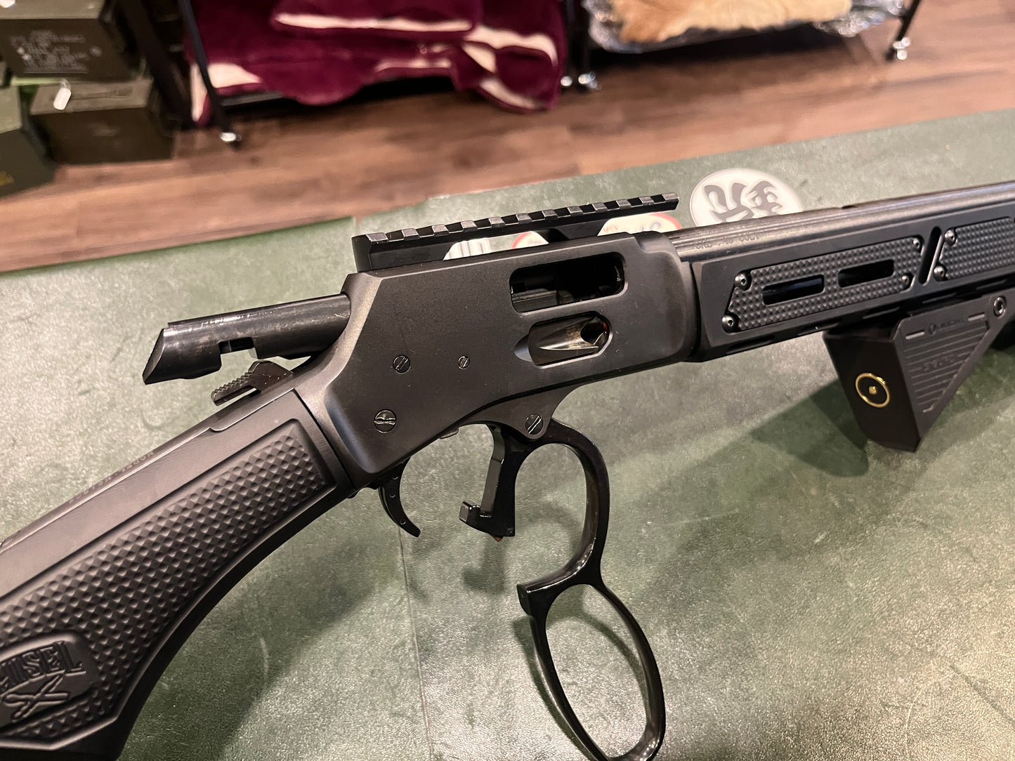 Henry Big Boy X Model .45 Colt – Modern Tactical Lever Action | Chisel Chassis, Olight Sigurd Grip Light, Scope Rail