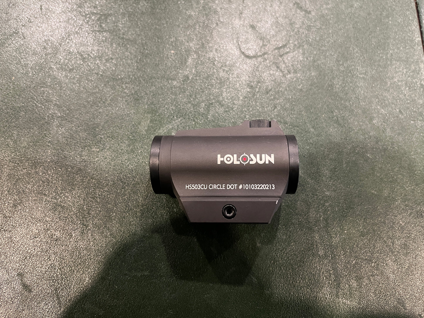 Viseur point rouge Holosun HS503CU – Alimentation solaire/batterie