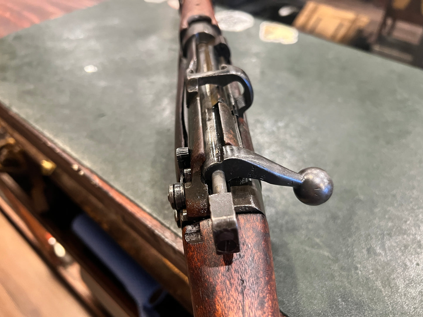 一战英制SMLE Mk III步枪 – 1915年BSA – .303英式口径，原厂编号匹配，原始漆面和优秀膛线