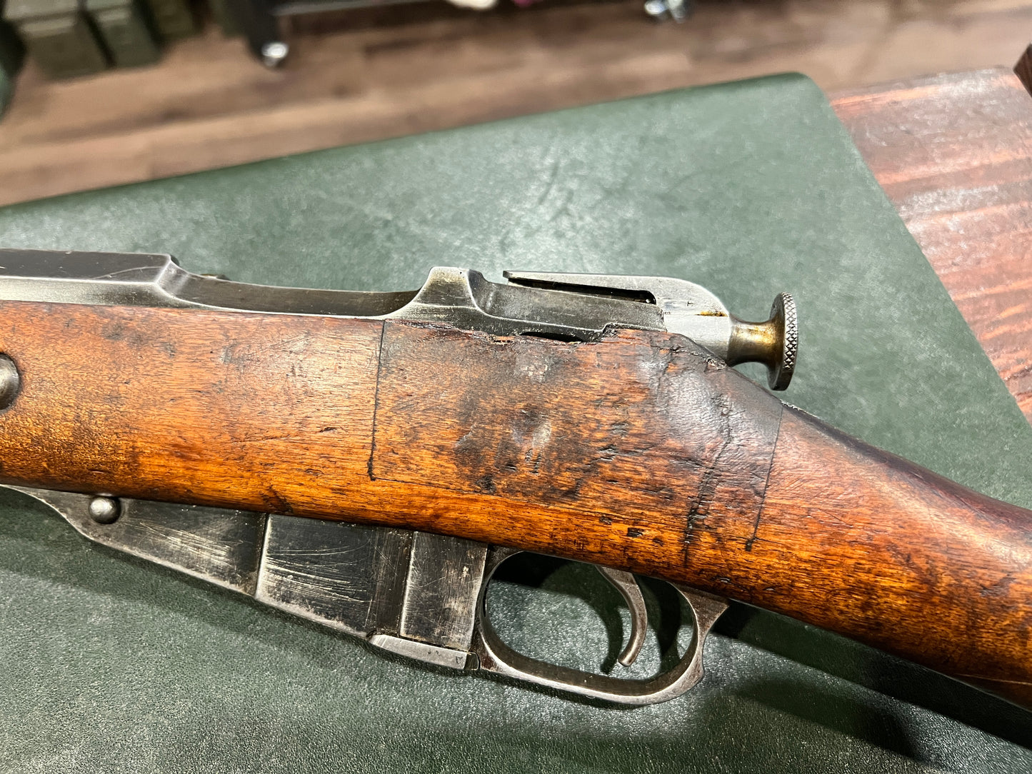 WESTINGHOUSE M1891 MOSIN NAGANT | 7.62x54R | FINNISH CIVIL GUARD (SK.Y) STOCK DISK | D MARK| EXCELLENT BORE