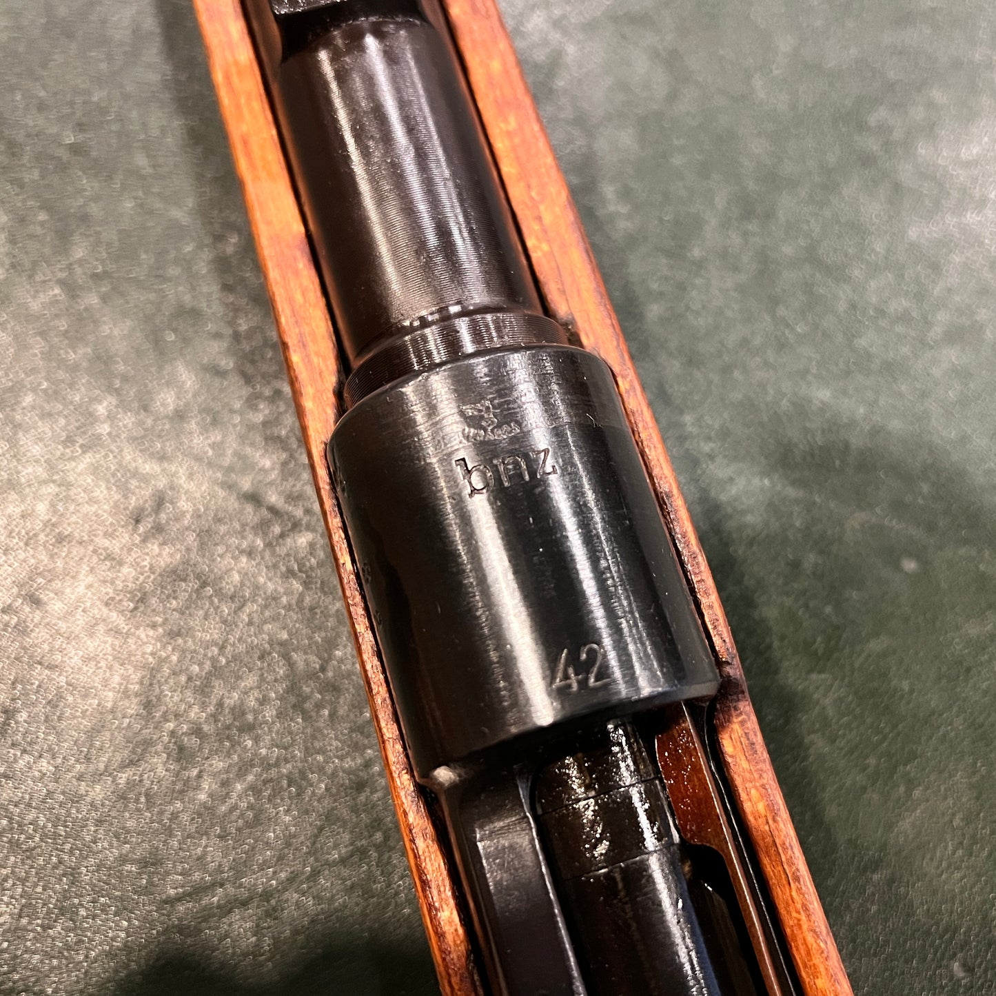 1942 BNZ 42 Mauser K98k Bolt-Action Rifle – 8mm Mauser – Excellent Bore