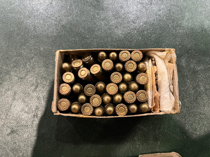 40 Cartridges Cal. 7.65 mm For Mannlicher Pistol Military Factory of Ammunition for Portable Arms "Borghi"