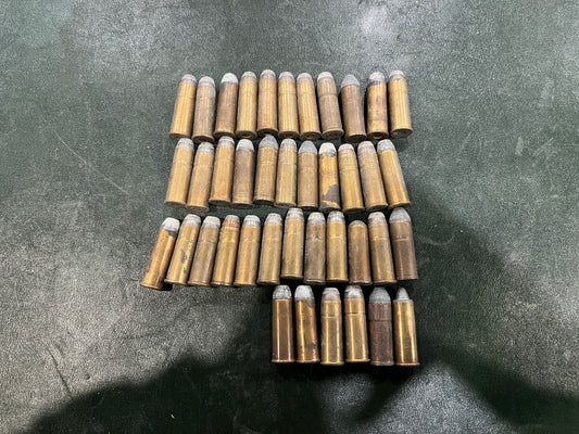 49 Rounds — Mostly .44-40 Winchester with a Couple of .45 Colt (Vintage Mixed Lot)
