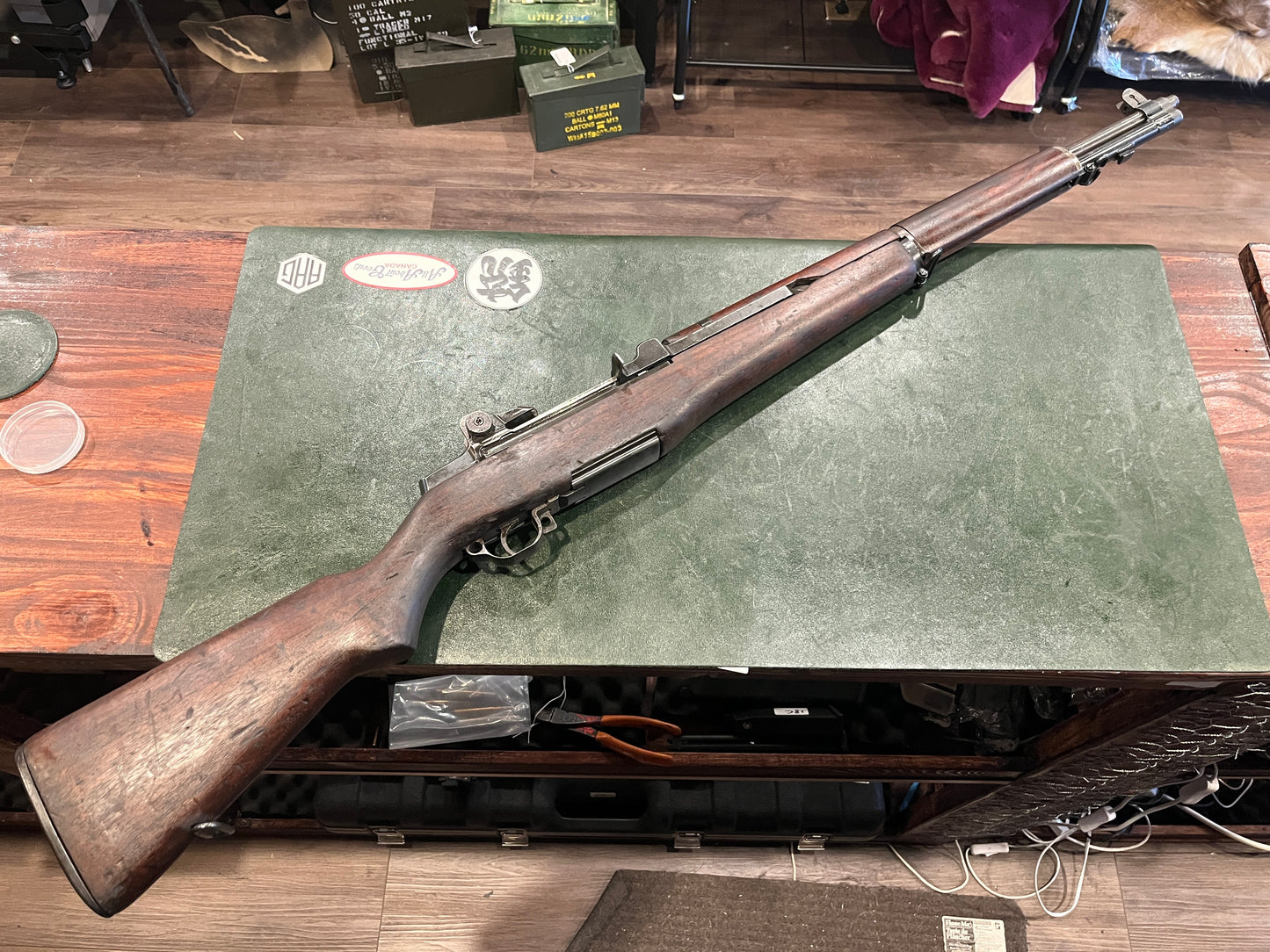 Danish M1 Garand — .30-06 SPRG — Crown “FKF” Receiver • Parkerized • 3-Piece Military Stock