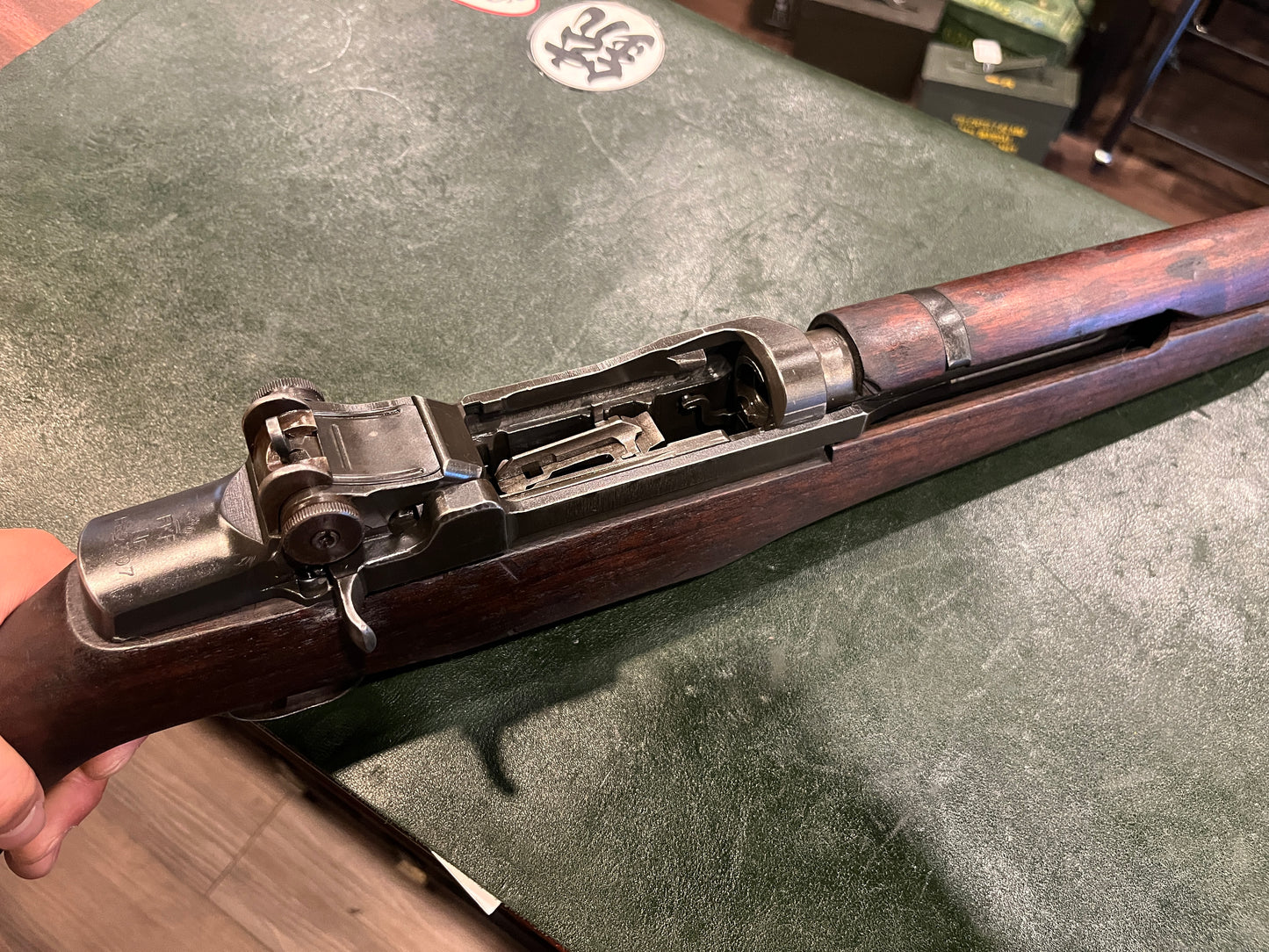 Danish M1 Garand — .30-06 SPRG — Crown “FKF” Receiver • Parkerized • 3-Piece Military Stock