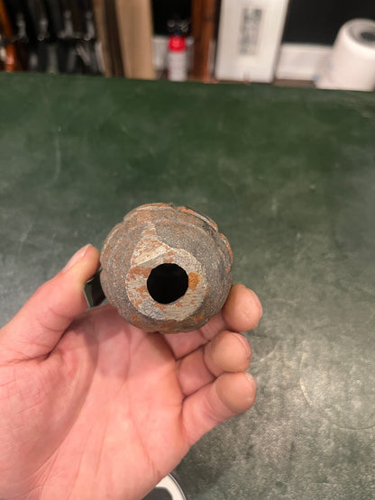 U.S. Military “Pineapple” Grenade – Inert Dummy Training Model (RFX Marked, Cast Steel)