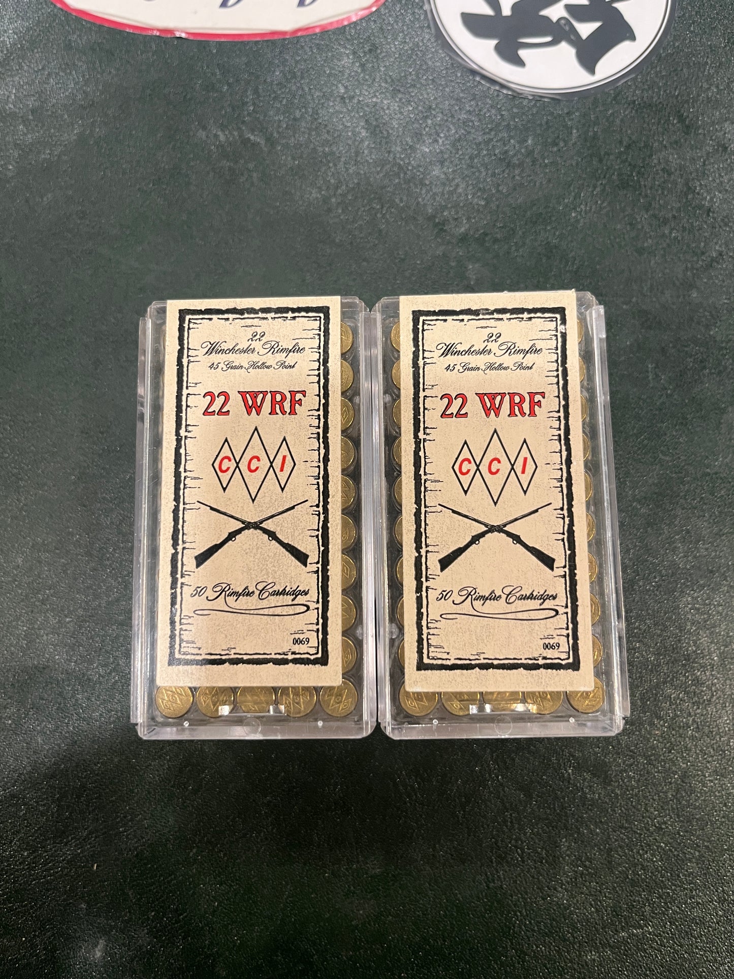 CCI .22 WRF (Winchester Rimfire) — 45 gr Hollow Point — 50rd Box