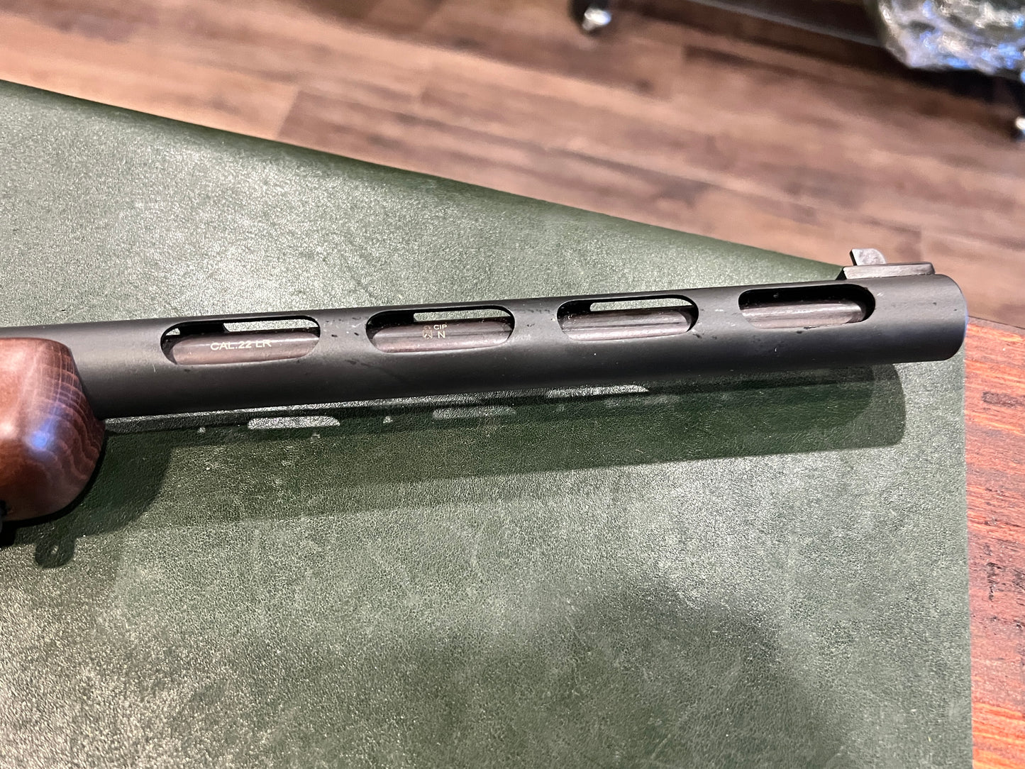 Pietta PPS-50 Semi-Automatic Rifle in .22 LR – Fired Once – Like New Condition – Includes 50-Round Drum Magazine