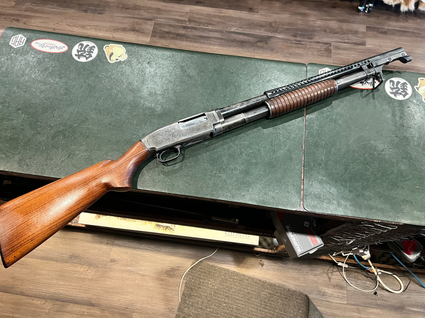 Winchester Model 12 Trench Gun Style Pump Shotgun in 12 Gauge – Matching Numbers – U.S.-Made Trench Conversion – 20.5" Barrel