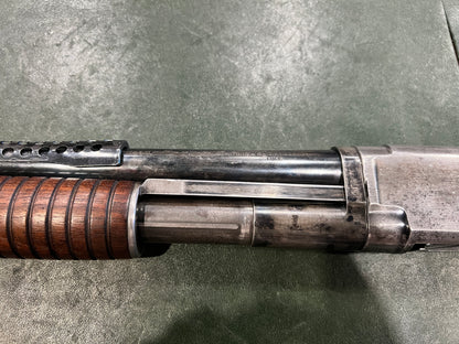 Winchester Model 12 Trench Gun Style Pump Shotgun in 12 Gauge – Matching Numbers – U.S.-Made Trench Conversion – 20.5" Barrel