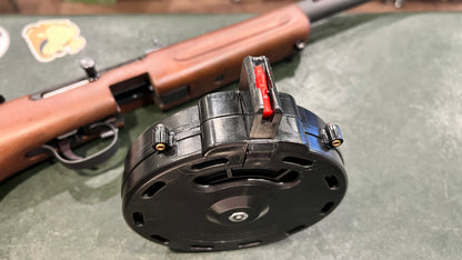 Pietta PPS-50 Semi-Automatic Rifle in .22 LR – Fired Once  – Includes 50-Round Drum Magazine