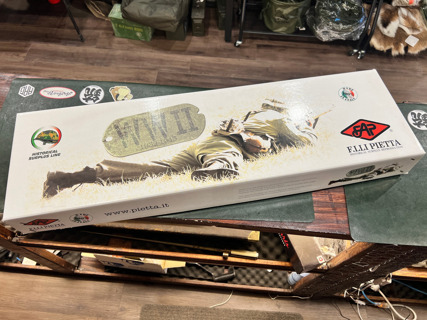 Pietta PPS-50 Semi-Automatic Rifle in .22 LR – Fired Once  – Includes 50-Round Drum Magazine