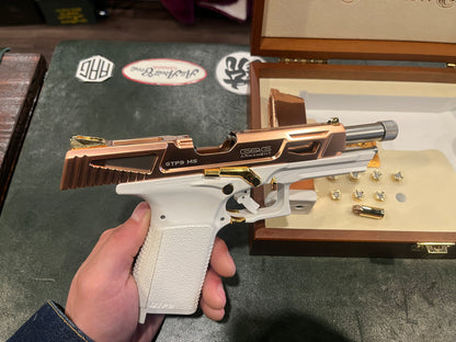 G&G GTP9 MS Rose Gold Limited Edition Airsoft Pistol (No.364/999) – Luxury Collector’s Display Set