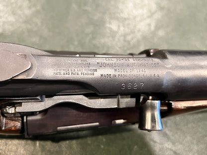 Johnson Model 1941 Semi-Automatic Rifle in .30-06 Springfield | Early Production | Exceptional Metal Condition