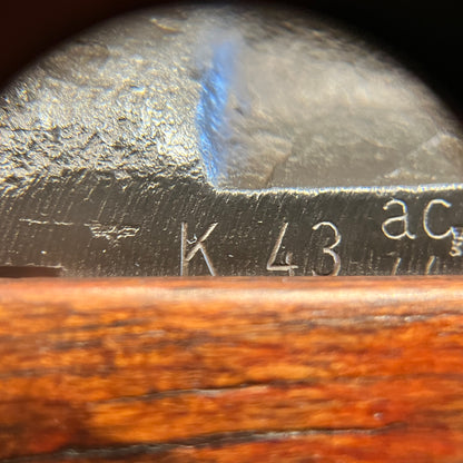 Walther K43 (G43) Semi-Automatic Rifle – Matching Visible Numbers Including Gas System – Excellent Bore