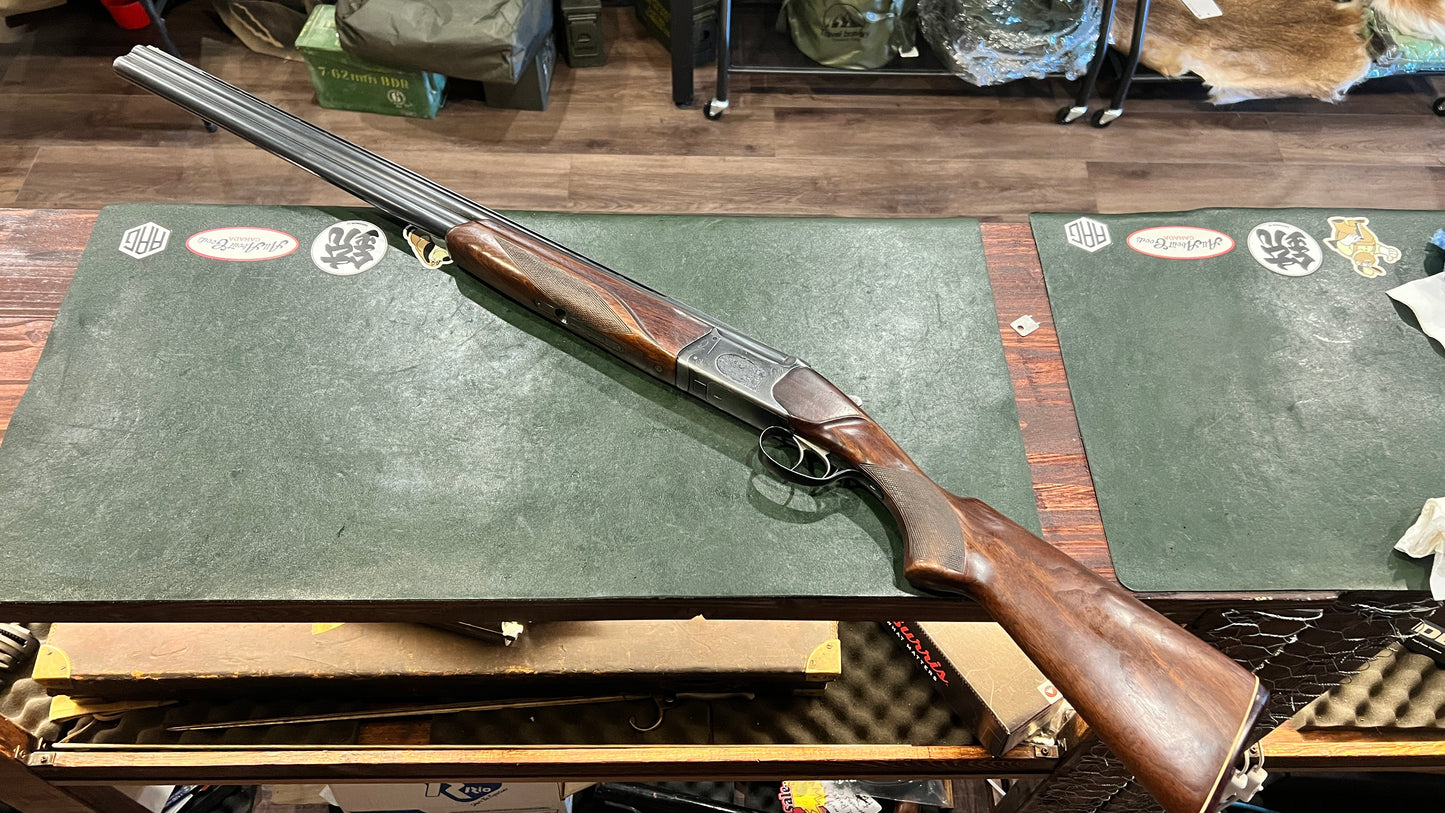 Baikal IJ-27E O/U Shotgun in 12GA – Soviet Era Production (1970s–1980s) – Matching Numbers – Automatic Ejectors