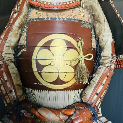 江户时代后期日本武士盔甲套装