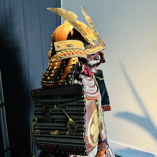 Late Edo Period Japanese Samurai Armor Set