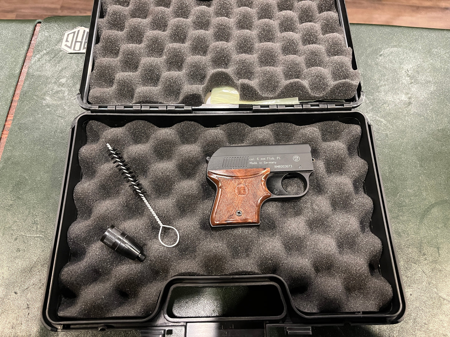 Röhm RG3 6mm Blank Pistol – Made in Germany – Complete Set with Case & Accessories