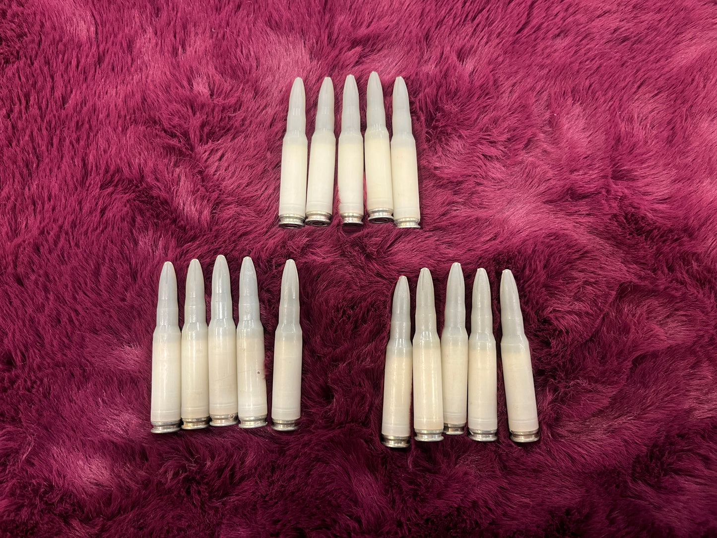 7.62×51mm NATO Plastic Blank Training Cartridges - 15 Rounds