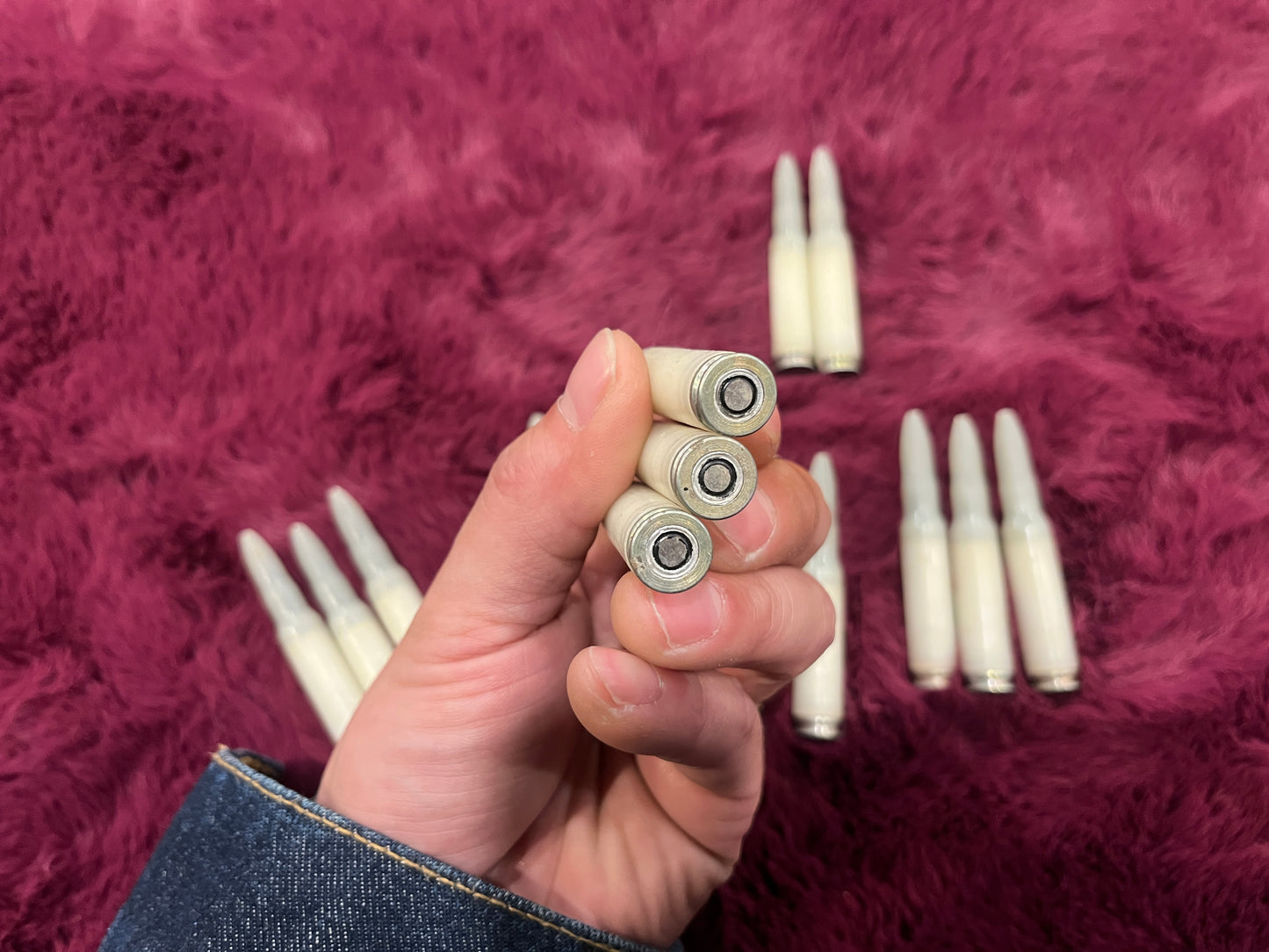 7.62×51mm NATO Plastic Blank Training Cartridges - 15 Rounds