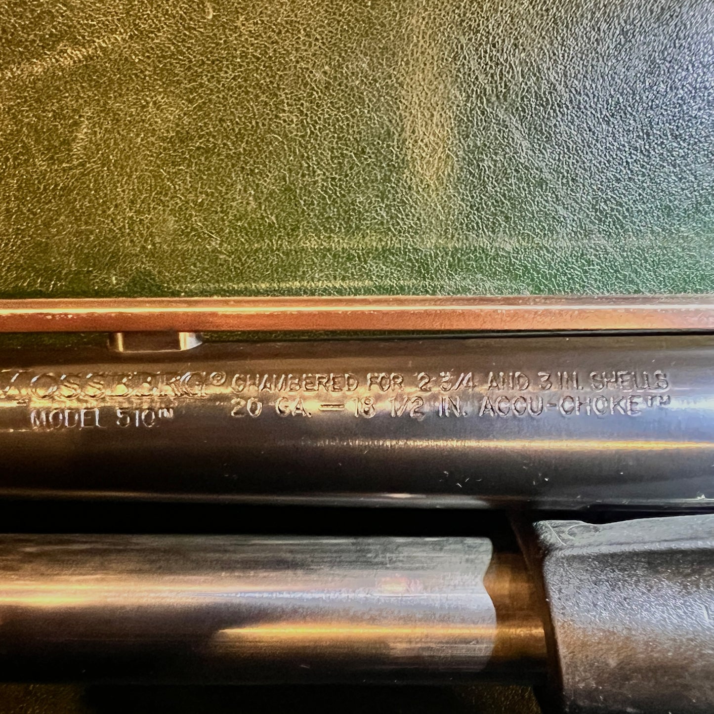 Mossberg Model 510 Youth Pump Shotgun in 20 Gauge – 18.5" Barrel – Accu-Choke – Made in USA