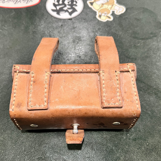 Original Chinese Type 56 7.62mm Semi-Automatic Rifle Leather Ammunition Pouch (Manufactured in 1958)