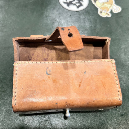 Original Chinese Type 56 7.62mm Semi-Automatic Rifle Leather Ammunition Pouch (Manufactured in 1958)