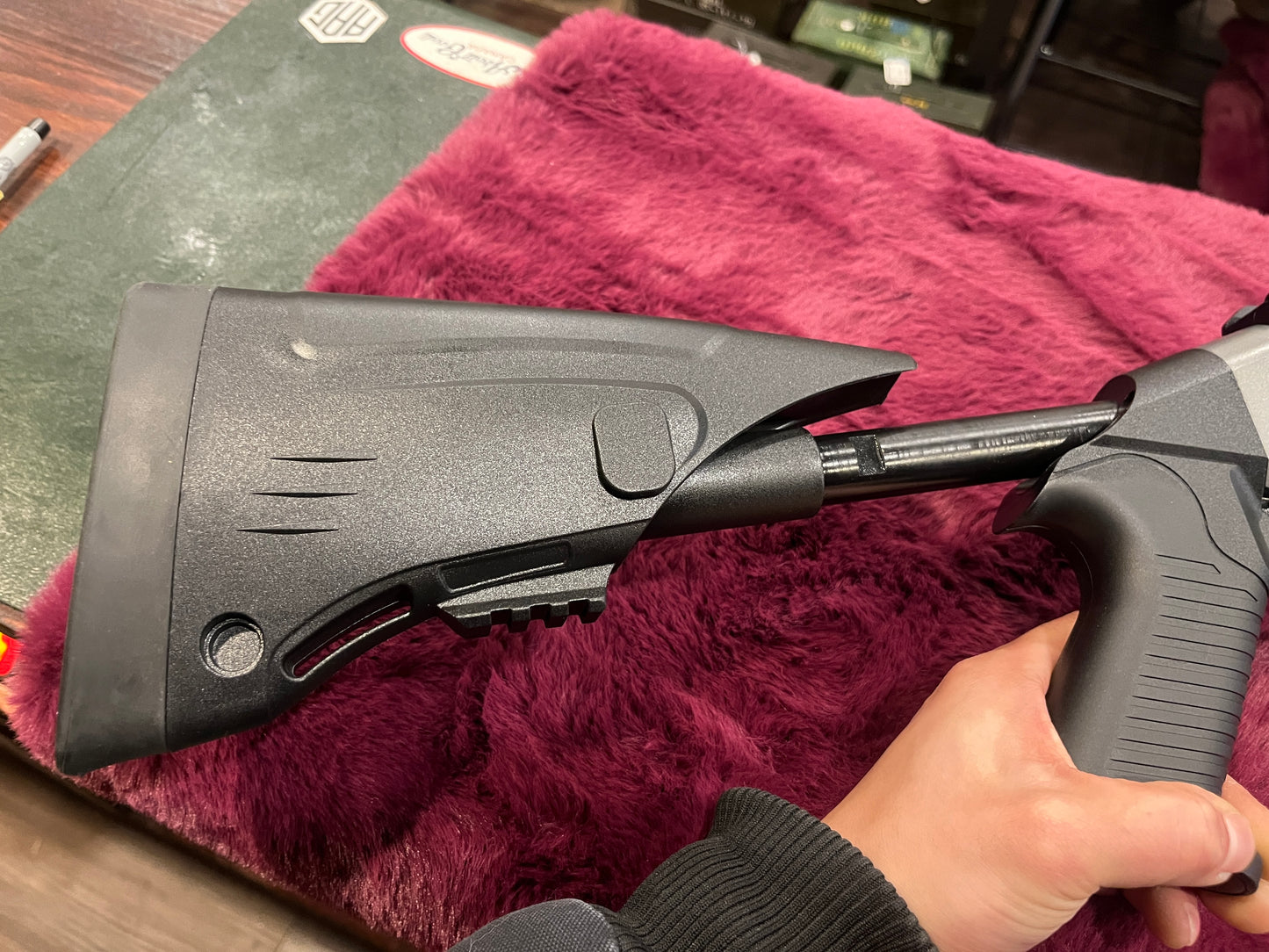 Canuck Elite Tac Operator — Never Been Fired — Original Box + Swivels, Extra Handguard Covers & Picatinny Rails