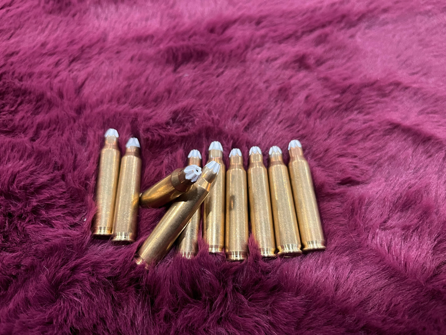 10 rounds — 5.56×45mm Blank Cartridges (White-Crimp Tip)