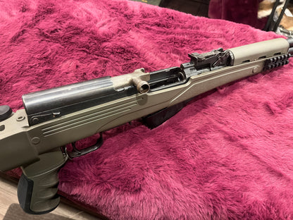 SKS with ATI Tactical Stock — Unfired after purchase, includes original box & accessories