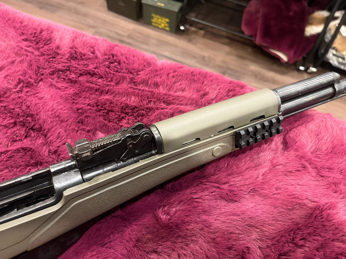 SKS with ATI Tactical Stock — Unfired after purchase, includes original box & accessories