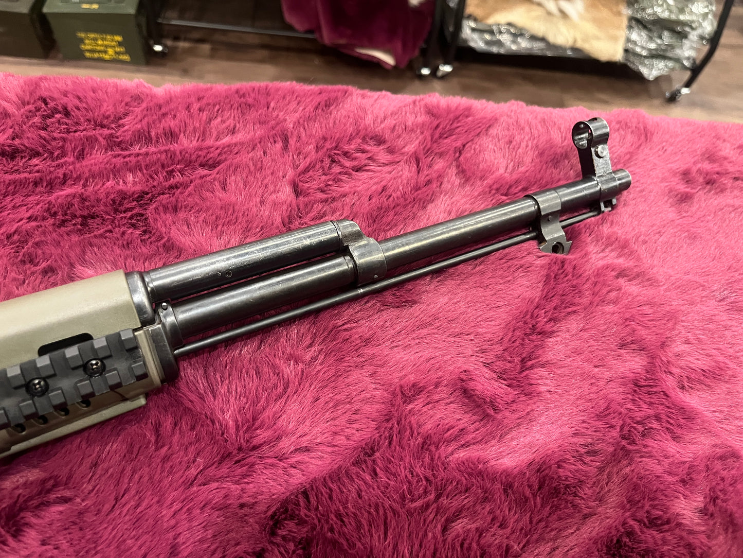 SKS with ATI Tactical Stock — Unfired after purchase, includes original box & accessories