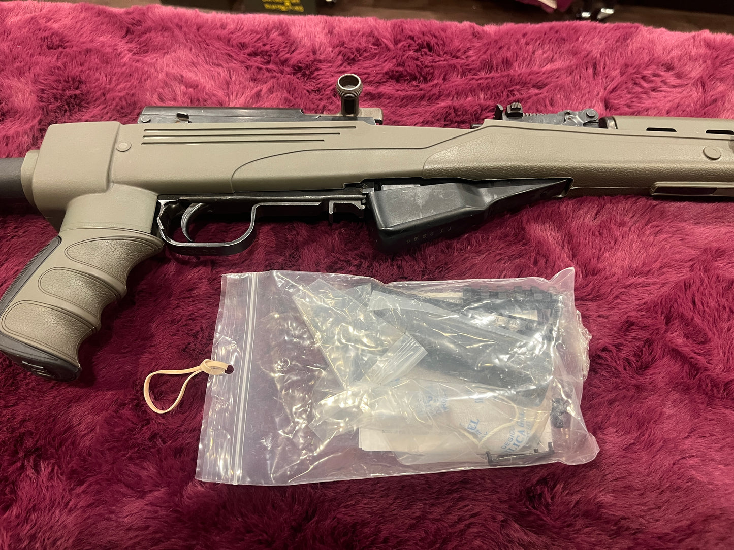 SKS with ATI Tactical Stock — Unfired after purchase, includes original box & accessories