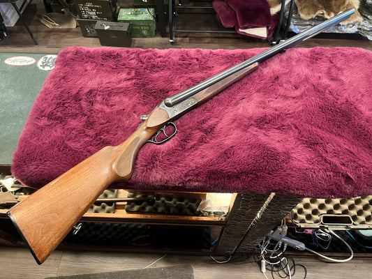 Suhl SxS 12 Ga — Tip-Up Double Barrel Shotgun, 28" Barrels, 2¾" Chambers — Made in GDR