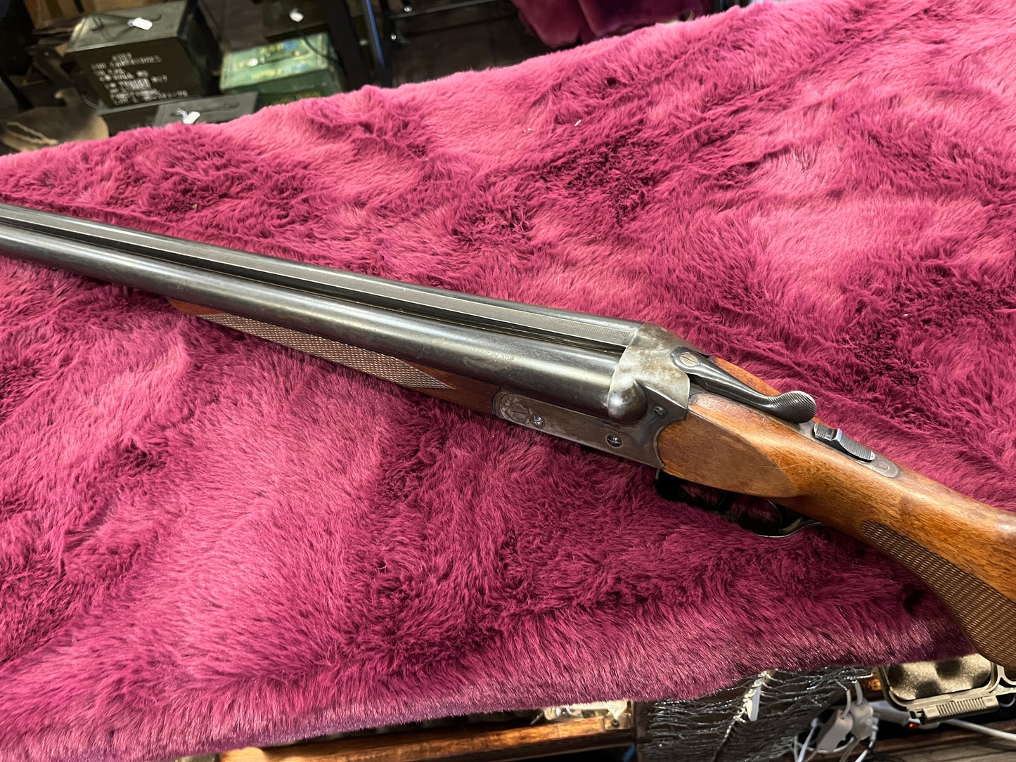 Suhl SxS 12 Ga — Tip-Up Double Barrel Shotgun, 28" Barrels, 2¾" Chambers — Made in GDR