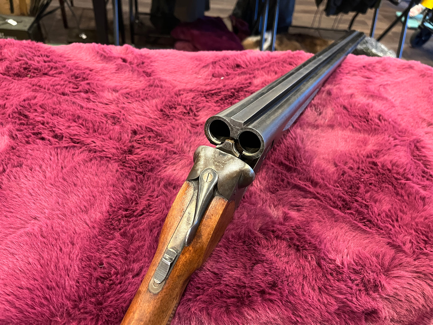 Suhl SxS 12 Ga — Tip-Up Double Barrel Shotgun, 28" Barrels, 2¾" Chambers — Made in GDR
