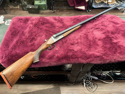 Manhela SxS 12 Ga — Tip-Up Double, 2¾" Chambers, 27¾" Barrels