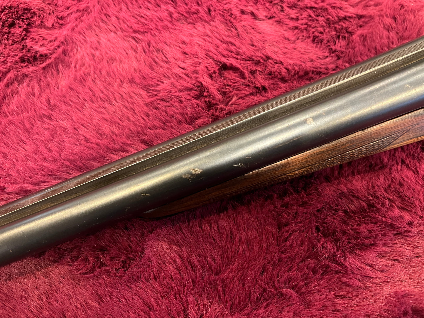 Manhela SxS 12 Ga — Tip-Up Double, 2¾" Chambers, 27¾" Barrels